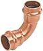 Nibco PC607-112 Press 90 Degree Elbow, 1-1/2"