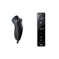 Remote Controller & Nunchuck For Nintendo Wii - Black