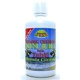 100% Pure Organic Certified Tahitian Noni Juice, Morinda Citrifolia 32 oz by Dynamic Health Laborato