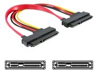 DELOCK Kabel SATA 22pin>22pin Bu/Bu 20cm Preisvergleich