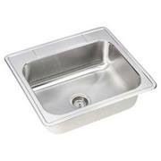 Elkay / Dayton DSE12522 Single Bowl 25x22in Drop In Kitchen Sink Stainless Steel
