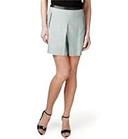 Limited Collection Pleated Tweed Mini Skirt