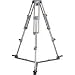 Libec T68 Aluminum Two-Stage Tripod with 75mm Half-Bowl, Supports 98.0 lbs, Max., Height 56