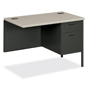 HON P3235RG2S - Metro Classic Workstation Return, Right, 42w x 24d, Gray Patterned/Charcoal