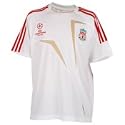 Liverpool UEFA Champions League ClimaCool Jersey - White/White/Light Scarlet - Kids