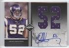 2011 Limited Jumbo Jerseys Autographs Jersey Number #29 - Chad Greenway/10