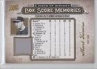 2008 UD A Piece of History Box Score Memories Jersey Gold #BSM4 - Mark Teixeira/75