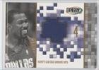 2001-02 Upper Deck Playmakers PC Shooting Shirt Gold #MFGS - Michael Finley/150