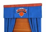 New York Knicks 50" x 15" Coordinating Pleated Valance for "The MVP Collection" by Kentex