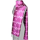 Silk shawl, 'Aurora Borealis'