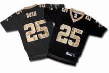 Reggie Bush New Orleans Saints Replica Reebok NFL Football Jersey - Youth (Black)