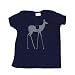 Boy's Navy Blue Infant T-Shirt with Deer Design - 12 Months