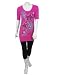 Banded Bottom Graphic Tunic