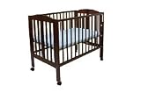 Dream On Me Portable 3-in-1 Crib- Cherry