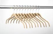 ULTRA-SLIM VELVET SUIT HANGERS - SET OF 10- Brown