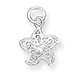 Sterling Silver Filigree Starfish Charm