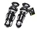 Easton Youth Black Magic Leg Guards, Black/Silver