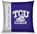 Texas Christian Horned Frogs 27X27 Vertical Stitch Pillow - College Athletics NCAA