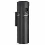 Wall Mounted Cigarette Receptacle Black