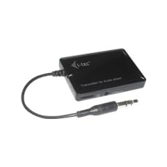 I-TEC Bluetooth Audio Transmitter fuer Audio/Video Geraete TV Hi-Fi BT v 2.1 Integrierter Akku 3,5mm Audio Input 5Std. Musik Lauzeit