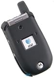 Motorola Tundra VA76r Black Rubber Feel Hard Case Cover w/Belt Clip