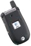 Motorola Tundra VA76r Black Rubber Feel Hard Case Cover w/Belt Clip