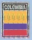 3" x 4" Colombia Sticker