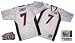 John Elway 1999 Denver Broncos #7 Authentic Throwback Mitchell and Ness NFL Football Jersey (White)