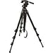 Bogen - Manfrotto 055MF4 Magnesium / Carbon Fiber 4 Section Tripod Legs with 3130 Micro Fluid Head with Quick Release - Tripod Legs/Head Support: 15.4 lbs/8.9lbs