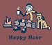Life is good Men Happy Hour Longsleeve Crusher Style Shirt (Large) Image