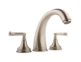 Graff G-1250-S1-BN Elegante Two Handle Roman Tub Faucet Brushed Nickel