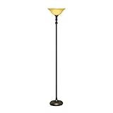IMAGE OF Kichler Lighting 76130CA Torchiere 1Lt Fluorescent with Restoration Bronze Finish Price Is For Pack Of 1Unit(s)