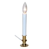 Gerson 60982 - C9 Candelabra Screw Base Clear Light Candle