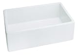 Belle Fort BFF4KITBI Apron Front SinkFireclay All Kitchen Sink,