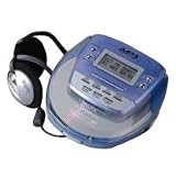 GPX C3960 Personal CD/MP3 Player with 120-Second MP3 Anti-Shock Protection