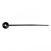 Haltenadeln f�r Lockenwickler, schwarz - 100 St�ck