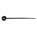Haltenadeln f�r Lockenwickler, schwarz - 100 St�ck