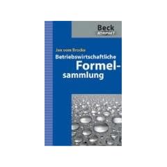 Betriebswirtschaftliche Formelsammlung