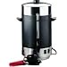 Focus Foodservice 58101R Regalware Commercial Aluminum with Black Satin Finish Coffeemaker with Non-Drip Spigot, 101-Cup