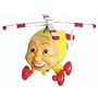 Herky the Helicopter Wooden Toy