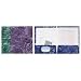 Oxford 51626 Marble Design Laminated Two-Pocket Portfolios, Purple, 25/Box