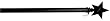 Estate Flag Pole with Black Country Star Tip