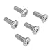 Chrome Rear Brake Disc Hardware Kit