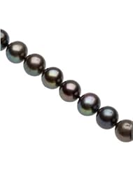 Jewelry Locker Freshwater Cultured Black Pearl Strand Necklace
