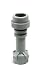 Lightsaber Hilt (Light Gray) - LEGO Star Wars Weapon