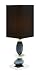 Aspire 4007-5.5 Kalini Table Lamp (Set of 2) Color: Black/ Silver