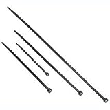Cable Ties: Cables to Go Releasable/Reusable Cable Ties - Cable tie - black - 1 ft (pack of 50 )