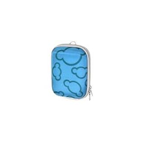 Cloud Hard Nylon Surface Digital Camera Bag (Blue) for Toshiba camera by CellularFactory