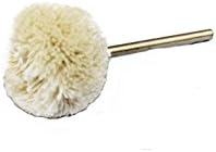 SmallLeft Mounted Cotton Polishing Buff Wheel 2.35mm Shank for Dremel Rotay Tools Pack of 10pcs (Style7)