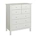 DaVinci Roxanne 5-level Dresser-White